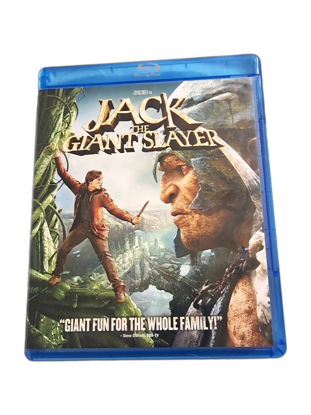 Jack the Giant Slayer Blu-ray Disc Movie - Blue Case